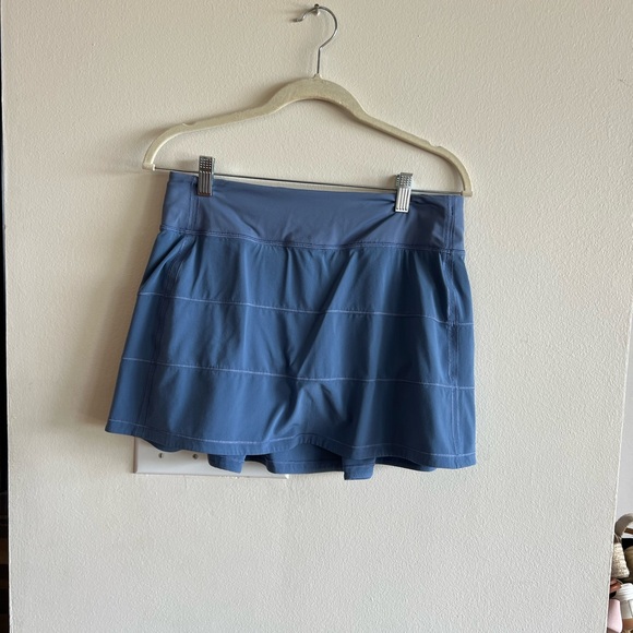 Lululemon pace rival skirt - blue- size 6 - Picture 1 of 3
